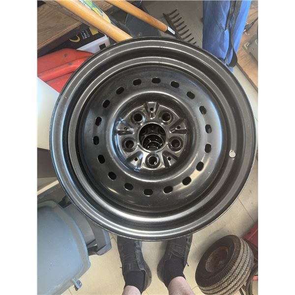 4 W.A.L. Steel Wheel Rims 16x6.5J
