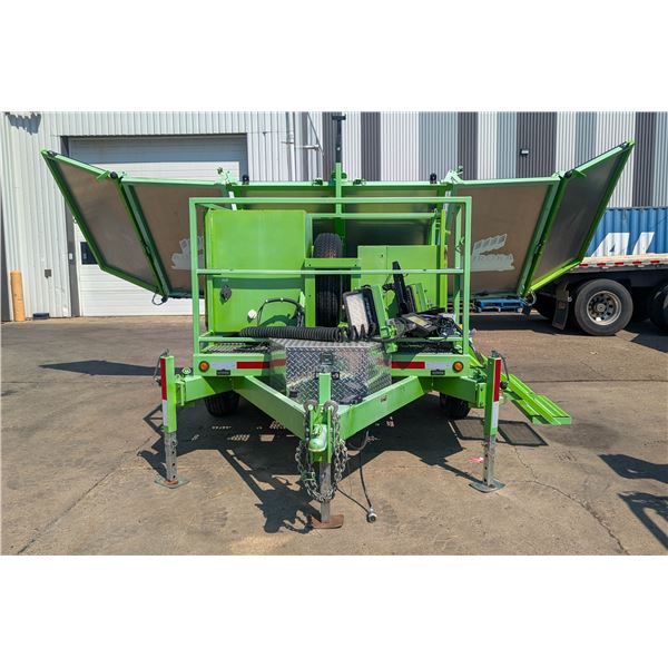 BAILIFF SEIZED: 2017 CUSTOM SOLAR PANEL TRAILER