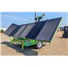 Image 5 : BAILIFF SEIZED: 2017 CUSTOM SOLAR PANEL TRAILER