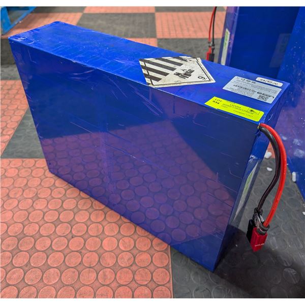BAILIFF SEIZED: LARGE LITHIUM ION BATTERY