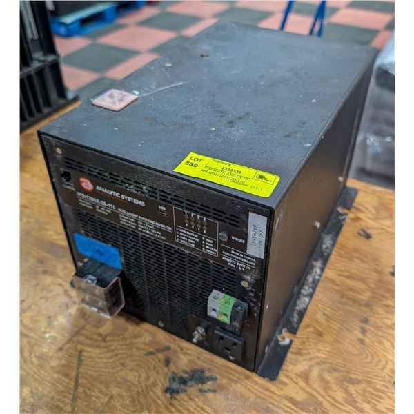 BAILIFF SEIZED: ANALYTIC SYSTEMS IPSI1200X-20-110