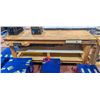 Image 1 : BAILIFF SEIZED: WOODEN WORK TABLE 72" X 24" X 35"