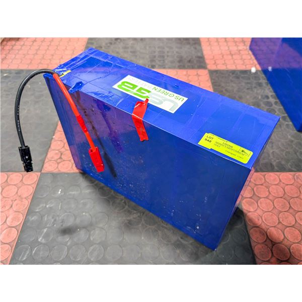 BAILIFF SEIZED: LARGE LITHIUM ION BATTERY