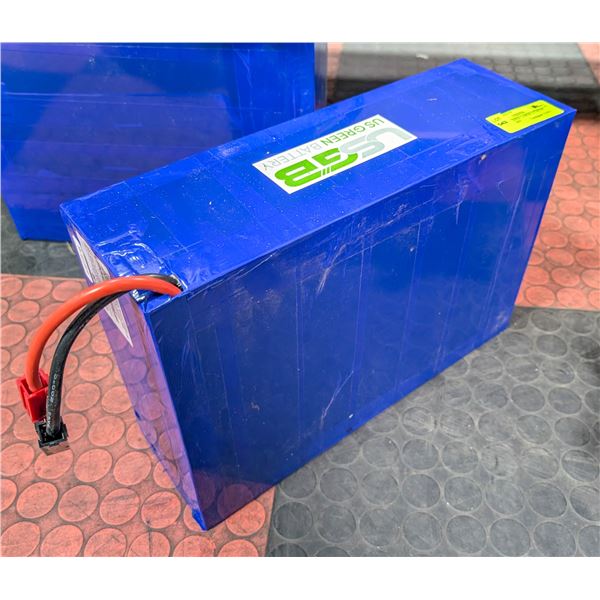 BAILIFF SEIZED: LARGE LITHIUM ION BATTERY