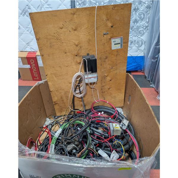 BAILIFF SEIZED: PALLET OF COPPER CORE CABLES FOR