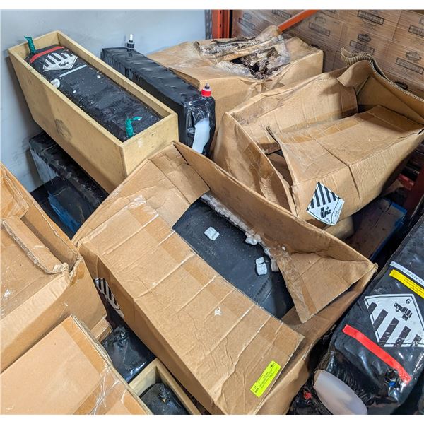 BAILIFF SEIZED: PALLET OF LITHIUM ION BATTERIES