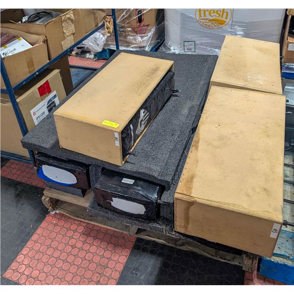 BAILIFF SEIZED: PALLET OF LITHIUM ION BATTERIES