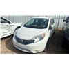 Image 1 : 2015 NISSAN VERSA SV HATCHBACK FWD