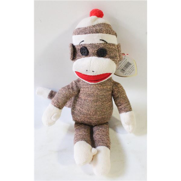 SOCKS THE SOCK MONKEY TY BEANIE BABY