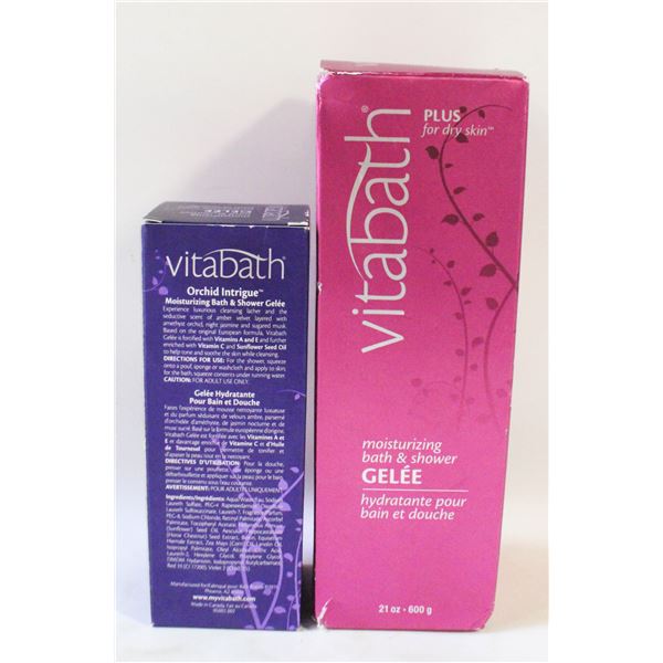 2 VITABATH BATH SHOWER 900 GRAMS