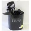 Image 1 : KITCHEN HOLDER WITH UTENSILS