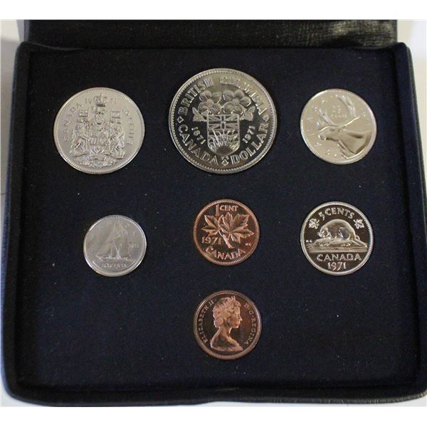 1971 DOUBLE PENNY 6 COIN SET