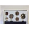 Image 1 : 1981 SPECIMEN SET 6 COINS WITH COA