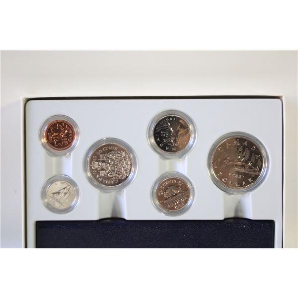 1983 SPECIMEN SET 6 COINS WITH COA
