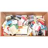 Image 1 : BOX OF 250 VINTAGE USED/UNUSED ADVERT MATCH BOOKS