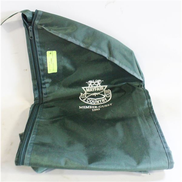 MAYFAIR GOLF CLUB ZIPPERED BAG