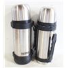 Image 1 : 2 - STAINLESS STEEL THERMOS'