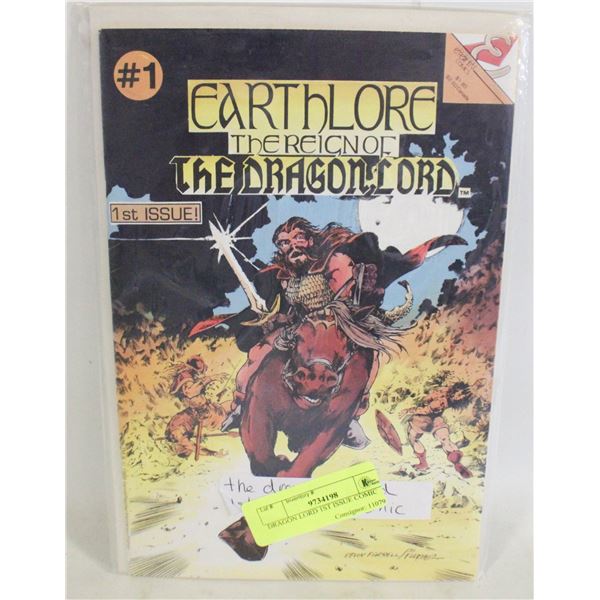 DRAGON LORD 1ST ISSUE COMIC