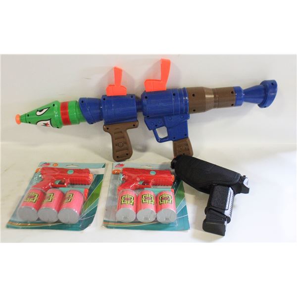 ESTATE TOY WATER GUN/FOAM BULLET GUNS