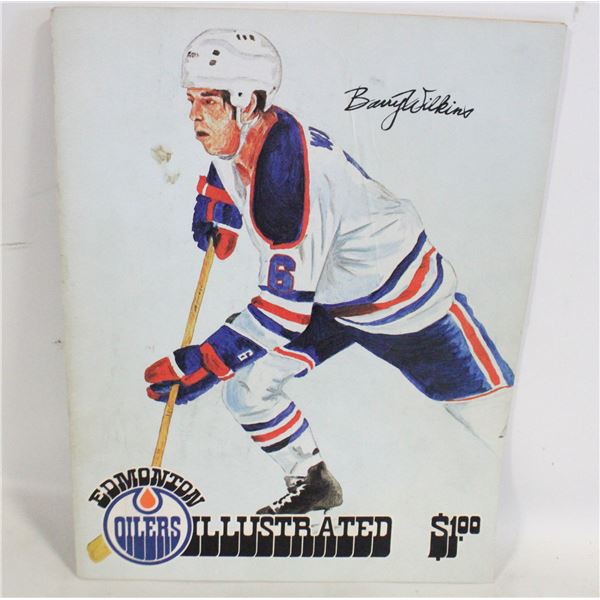 EDMONTON OILERS ILLUSTRUATED 1977