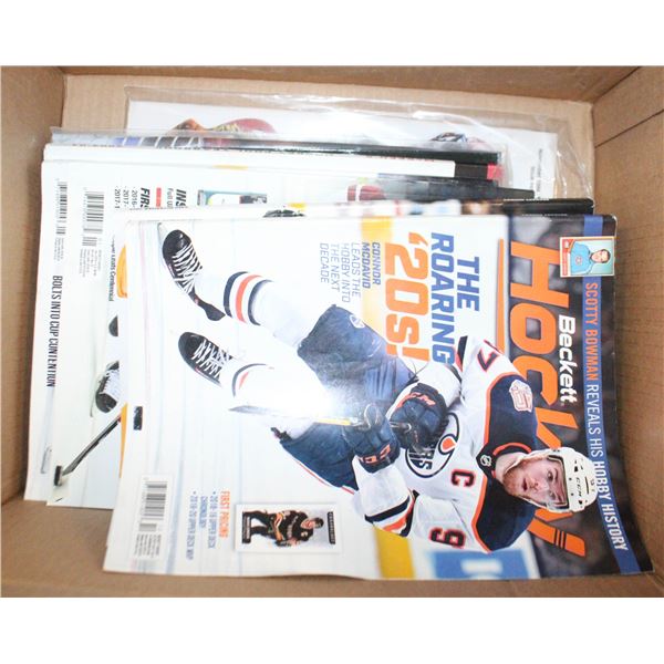 10 HOCKEY MAGAZINES + MCDAVID
