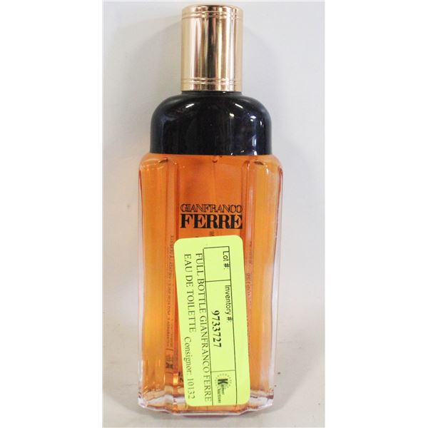 FULL BOTTLE GIANFRANCO FERRE EAU DE TOILETTE