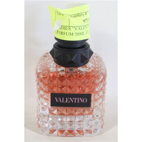 LADIES "VALENTINO" EAU DE PARFUM 50ML FULL BOTTL