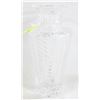 Image 1 : HERRINGBONE CRYSTAL PATTERN VASE