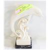 Image 1 : SCULPTOR A SANTINI ITALY DOLPHIN FIGURE