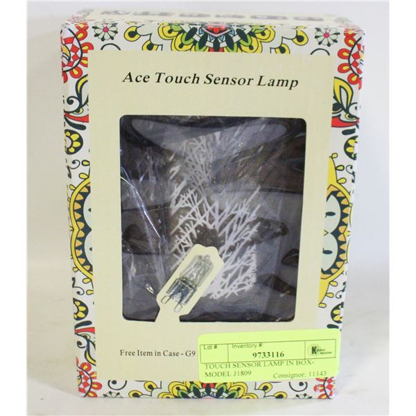 TOUCH SENSOR LAMP IN BOX- MODEL J1809