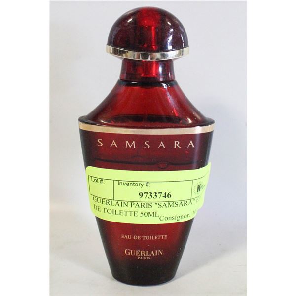 GUERLAIN PARIS "SAMSARA" EAU DE TOILETTE 50ML