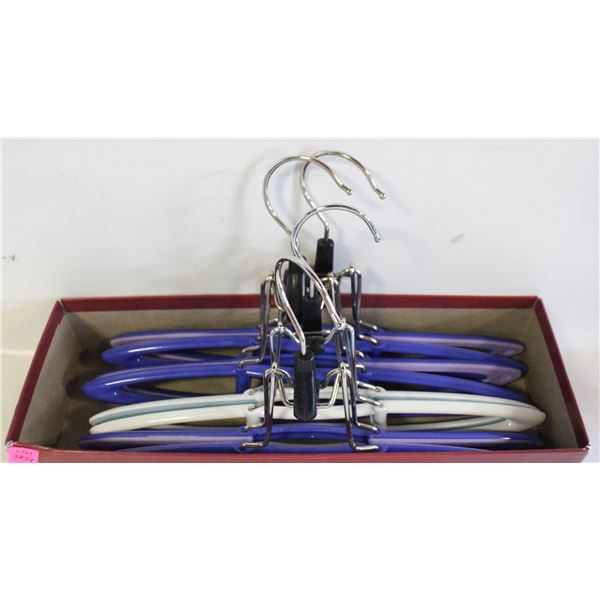 HANGERS- BOX LOT ASSORTED