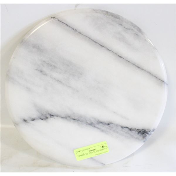 MARBLE 12" LAZY SUSAN SERVER