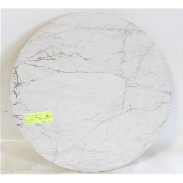 FAUX MARBLE CORK BACKED PLACEMAT SET