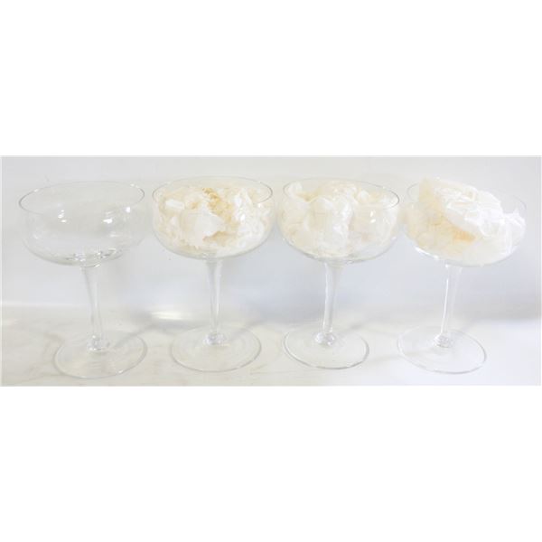 WINE GLASSES- SET OF 4 IN BOX