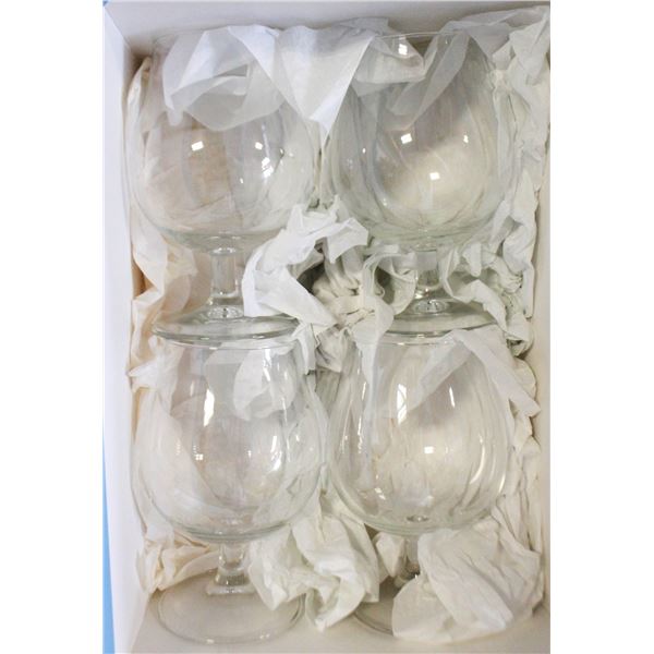 BRANDY SNIFTERS- SET OF 4