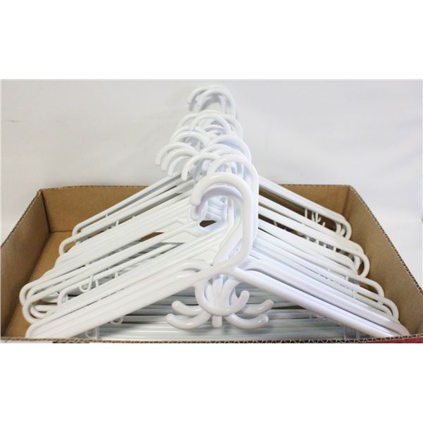 HANGERS- BOX LOT ASSORTED