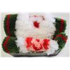 Image 1 : VINTAGE WALL HANGING TUFTED MRS/MR CLAUSE HAND