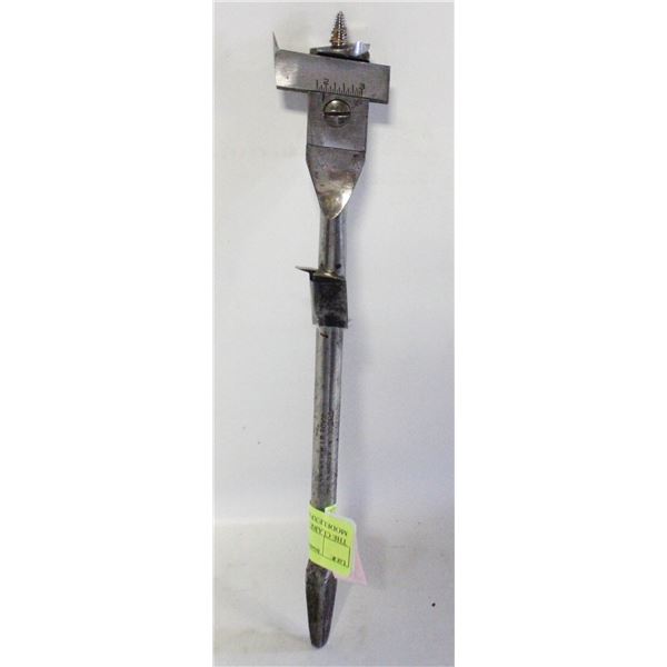 THE CLARK BROWN MODELEXPANSIVE WOOD BORING BIT