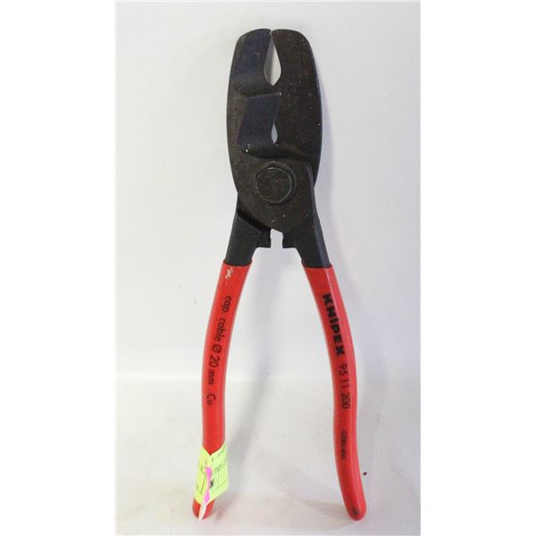 KNNIPEX 95 11 200 8" HD CABLE SHEARS