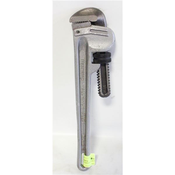 WESTWARD ALLUMINUM ALLOY 14" PIPE WRENCH