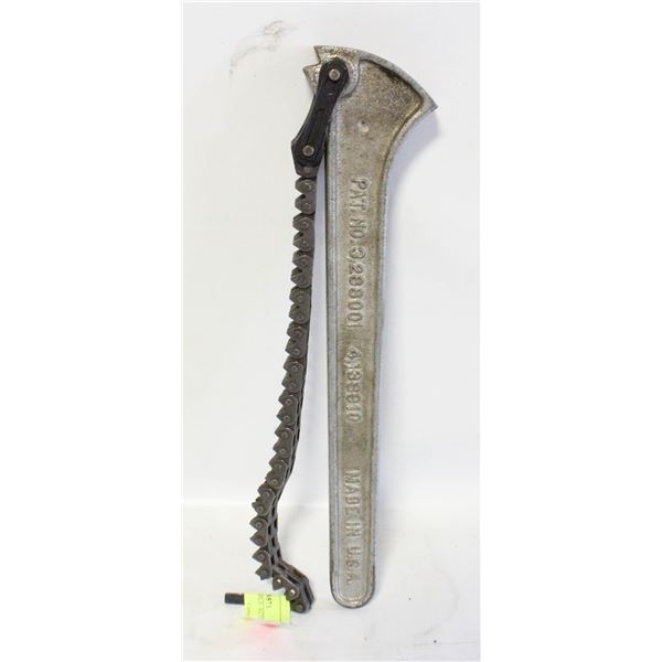 GRIP IT C-12 DOUBLE ACTION CHAIN WRENCH