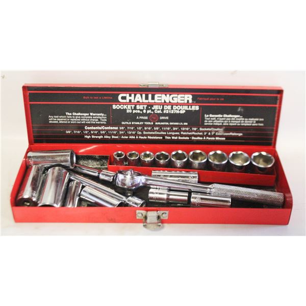COMPLETE VINTAGE CHALLENGER BY PROTO 20PC SOCKET