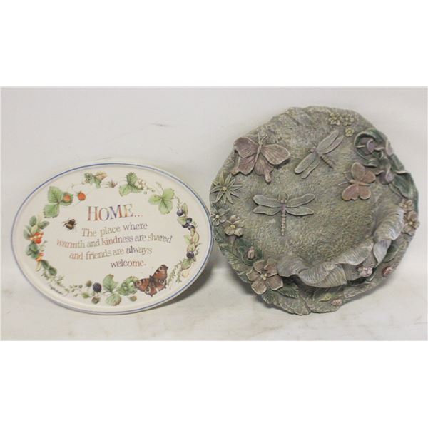 CERAMIC GARDEN WALL HANGING