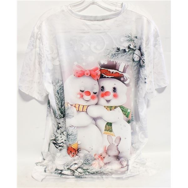 XXL LOVIN SNOWMAN COUPLE TSHIRT
