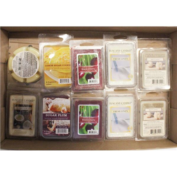 FLAT OF NEW SCENTED WAX MELTS