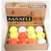 Image 1 : 12 USED GOLF BALLS TOP FLIGHT & PINNACLE