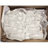 Image 1 : VINTAGE ETCHED FLORAL STEMWARE BOX LOT