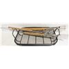 Image 1 : BBQ GRILLING BASKET WITH WEBBER GRILLING TOOLS