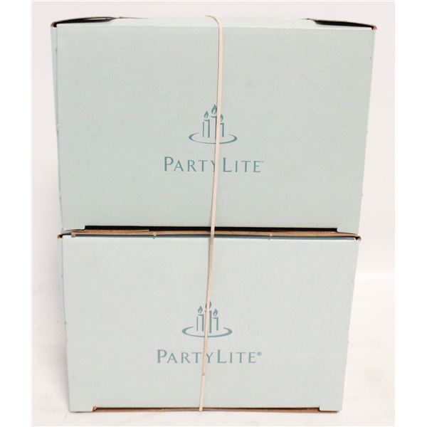 12 PARTYLITE "BELLA LUNA" SCENTED VOTIVE CANDLES